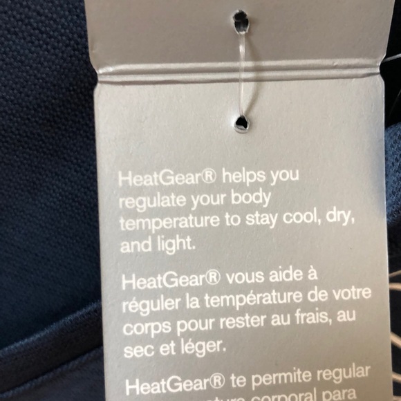 NWT |  Under armor heat gear V-neck tee - Picture 4 of 8